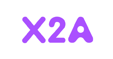 X2A logo