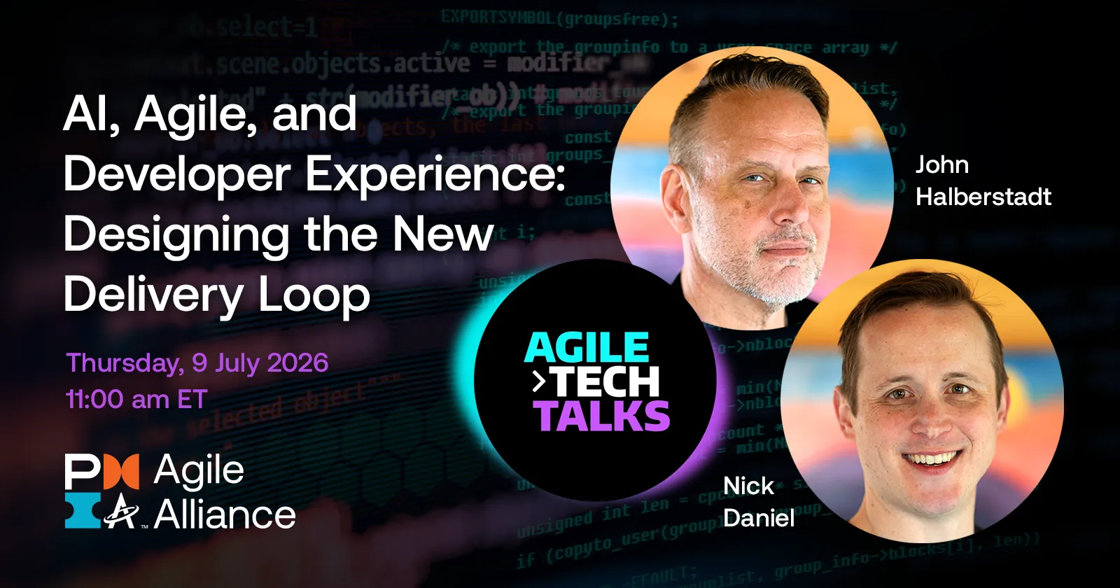 Agile Tech Talks – AI, Agile, and Developer Experience:Designing the NewDelivery Loop